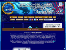 Tablet Screenshot of nemo-plongee.org